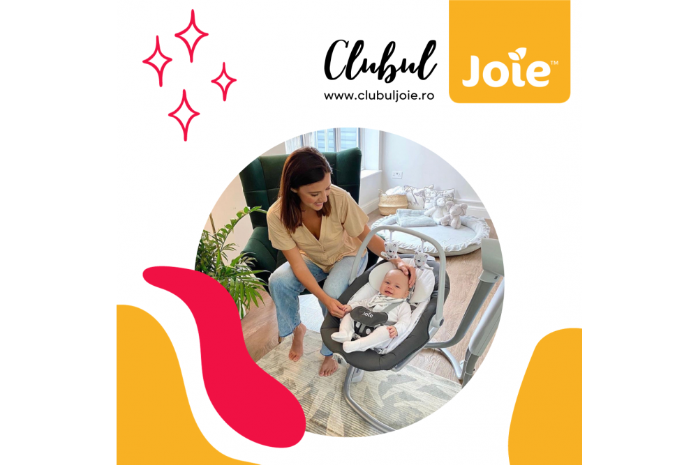 Nou! Cashback de 10% in Clubul Joie pentru categoria de patuturi, leagane si balansoare.