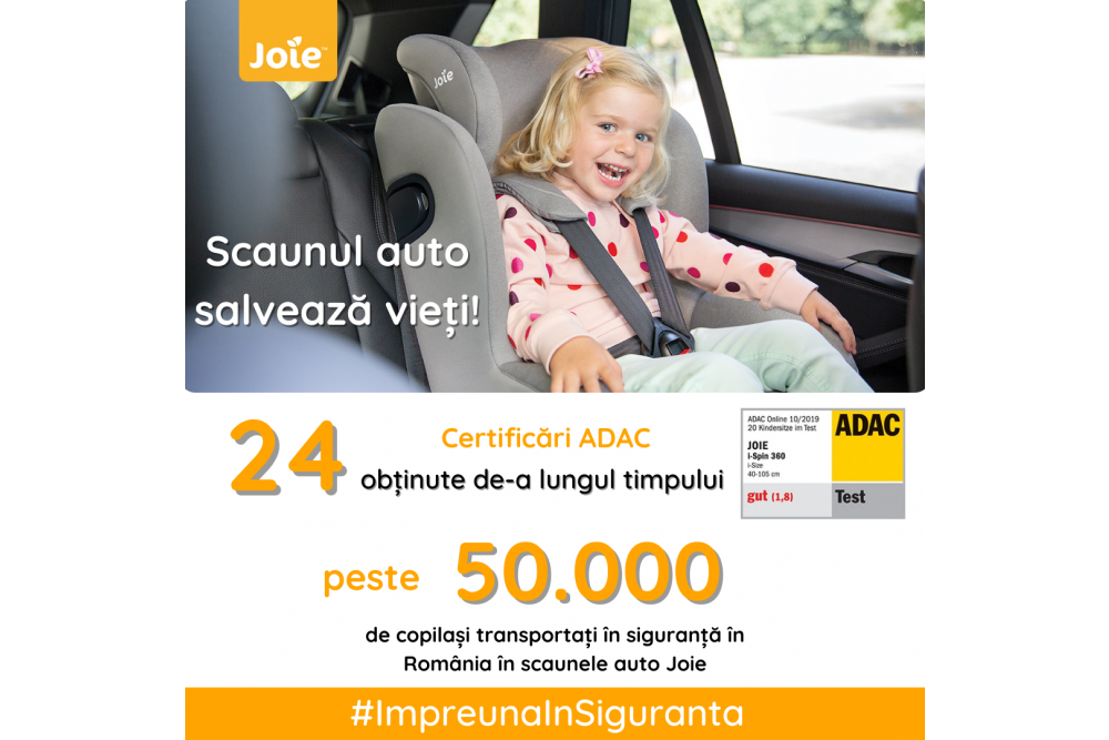 Joie Baby - Lider mondial al sigurantei auto