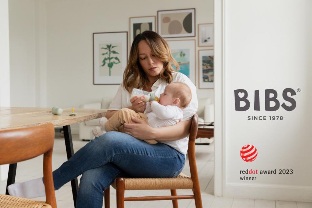 Biberonul BIBS primeste premiul Red Dot pentru Design
