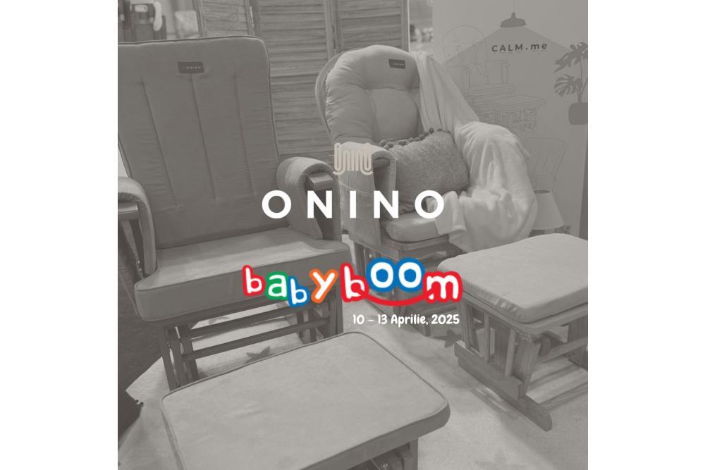 ONINO te asteapta la Baby Boom Show 2025 – Confortul incepe aici!