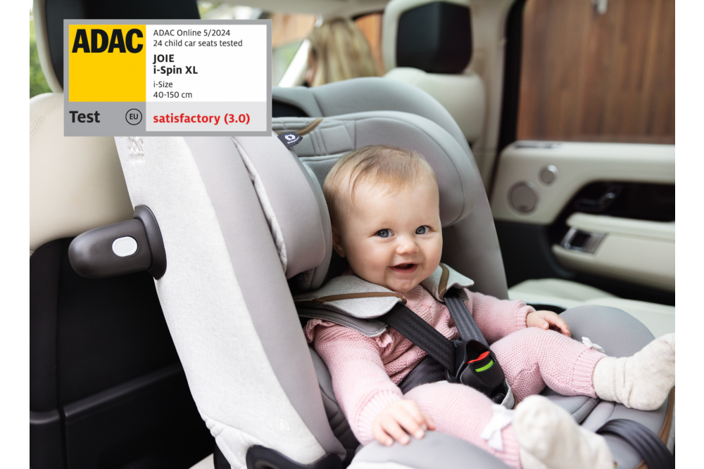 Joie i-Spin XL - Un scaun auto testat ADAC care face totul!