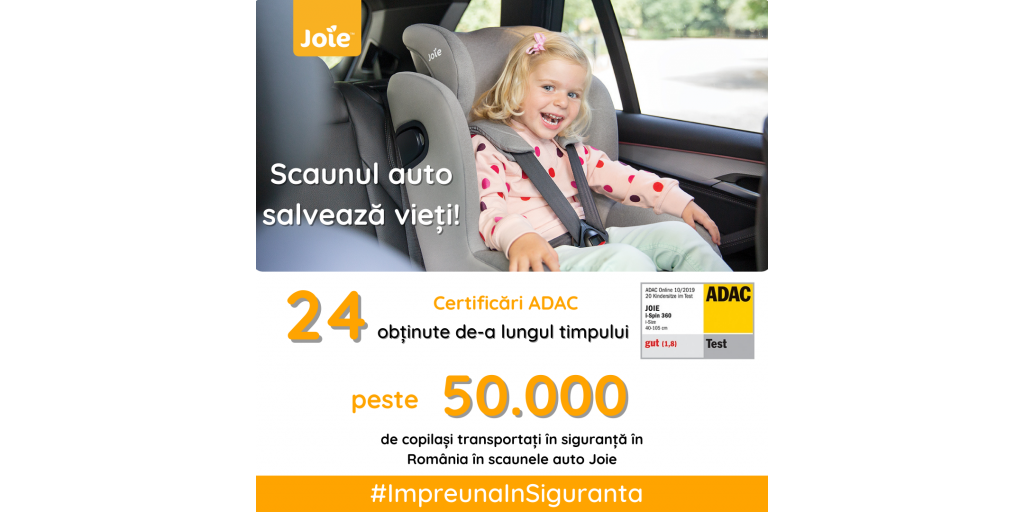Joie Baby - Lider mondial al sigurantei auto