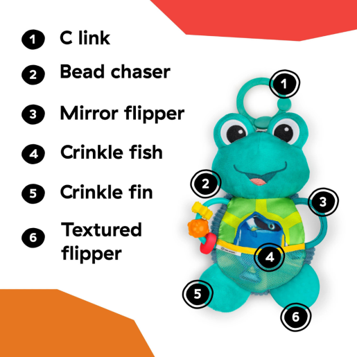 Baby Einstein - Jucarie interactiva de plus, "Ocean Explorers Neptune"