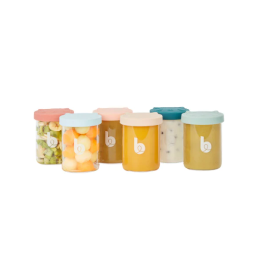 Babymoov - Set 6 boluri din sticla ISY 250 ml